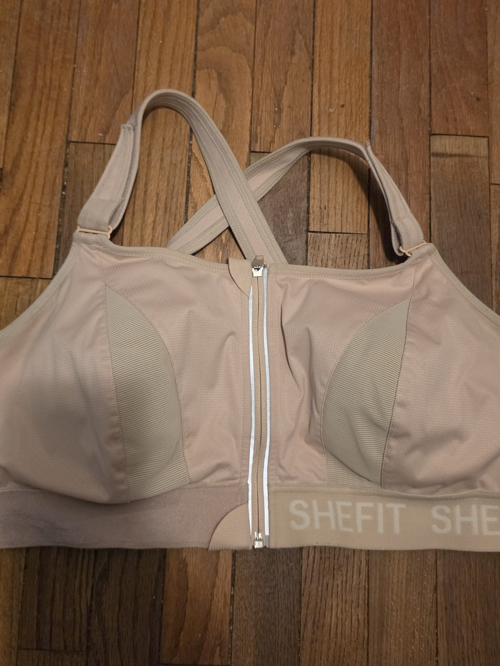 SheFit Nude 4 Luxe Sports Bra
